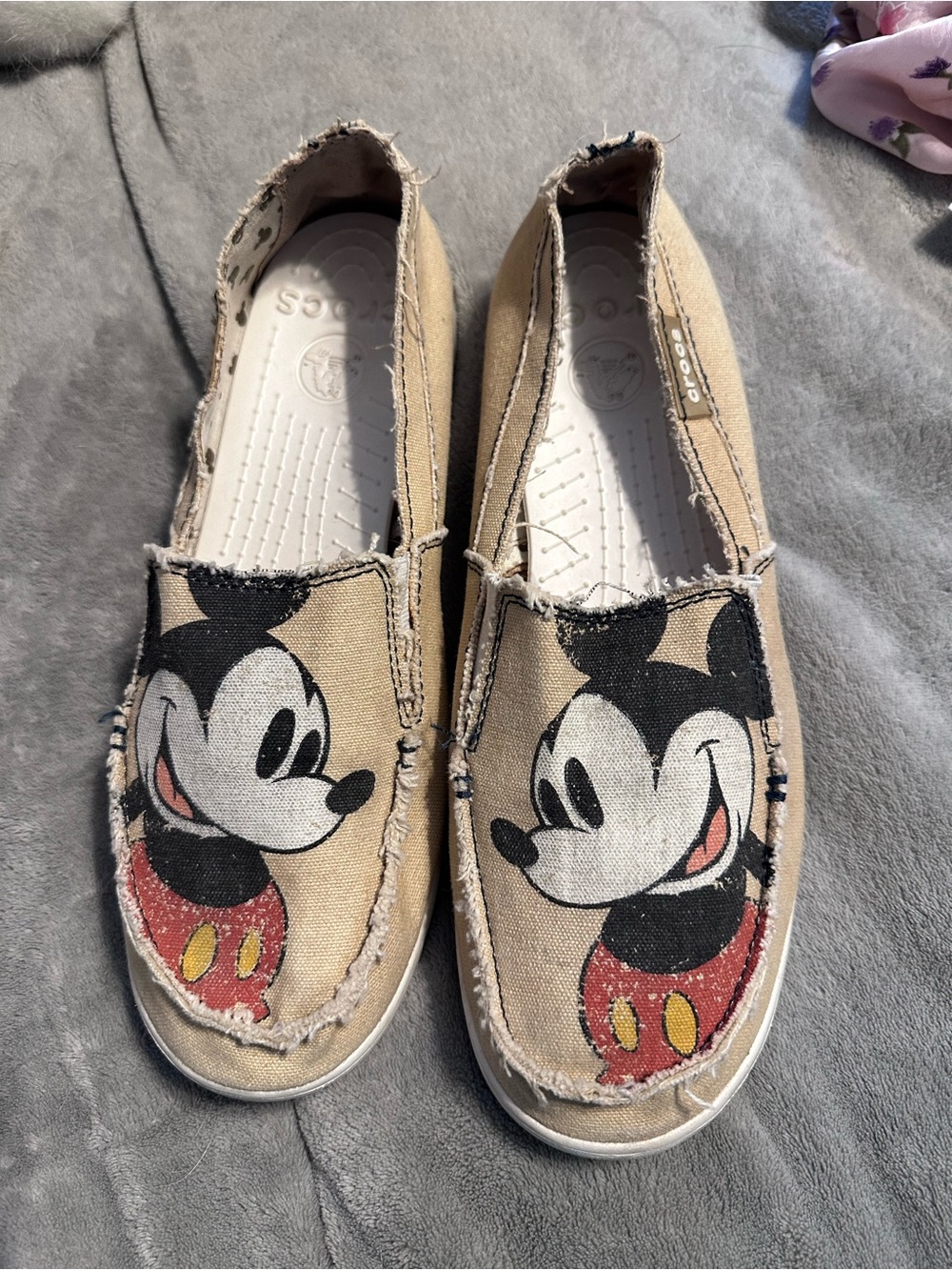 CROCS Mickey Mouse Slip-On Shoes